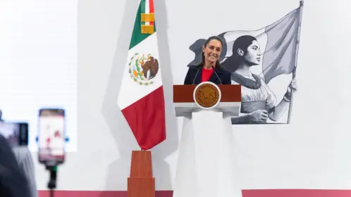 Claudia Sheinbaum: "se están atendiendo a familias afectadas por crecida de río Tamesí en Tampico