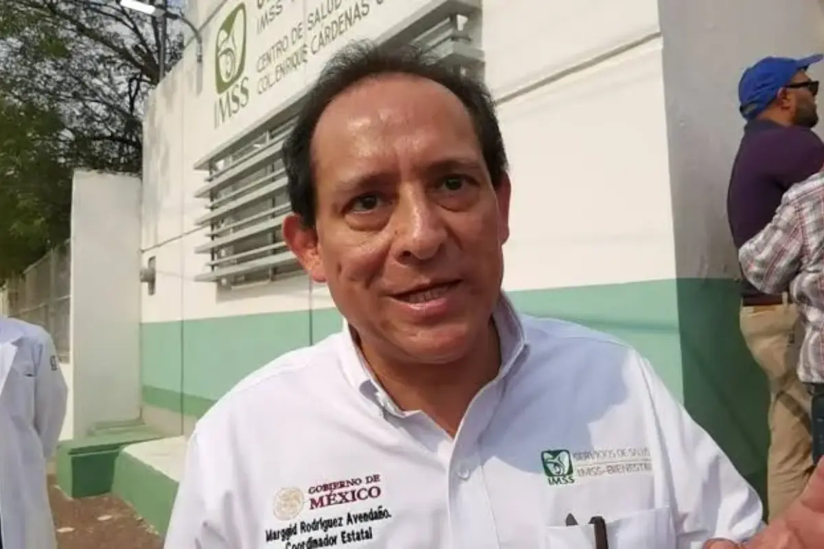 Margid Rodríguez Avendaño, delegado del IMSS Bienestar Tamaulipas se ha visto en vuelto en una serie de señalamientos de corrupción y presuntos atropellos. Foto: Victoria Jiménez