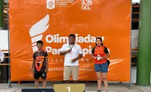 Raúl Cantú celebra el primer oro para Salinas Victoria en las Olimpiadas y Paralimpiadas Nuevo León 2025