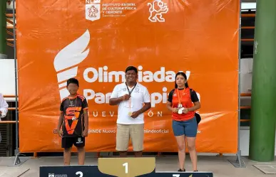 Raúl Cantú celebra el primer oro para Salinas Victoria en las Olimpiadas y Paralimpiadas Nuevo León 2025