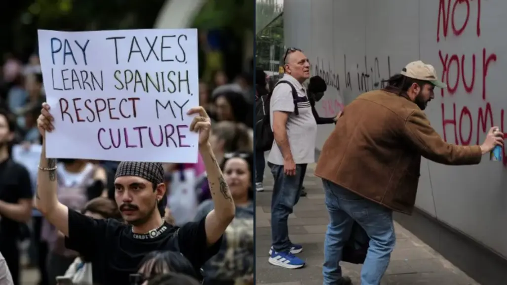 EU se pronuncia sobre protesta contra la gentrificación de CDMX; insiste en autodeportación