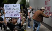 EU se pronuncia sobre protesta contra la gentrificación de CDMX; insiste en autodeportación