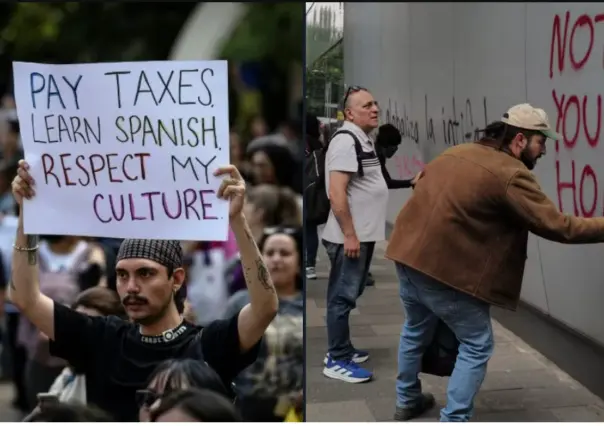 EU se pronuncia sobre protesta contra la gentrificación de CDMX; insiste en autodeportación