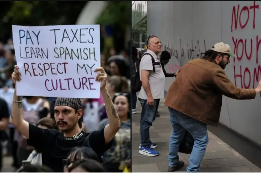 EU se pronuncia sobre protesta contra la gentrificación de CDMX; insiste en autodeportación