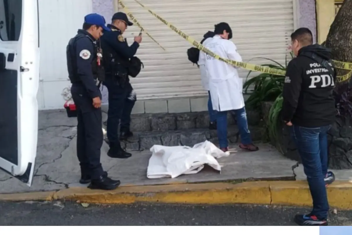 Feto hallado en Tlalpan en CDMX. Foto: Luis Antonio Alfaro