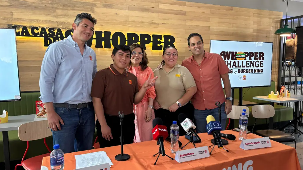 Yucateco gana el Desafío Whopper 2025 en Lisboa