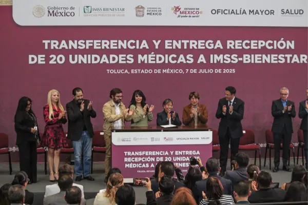 Edomex transfiere 20 hospitales al IMSS-Bienestar; así funcionará para quienes no tienen seguridad social