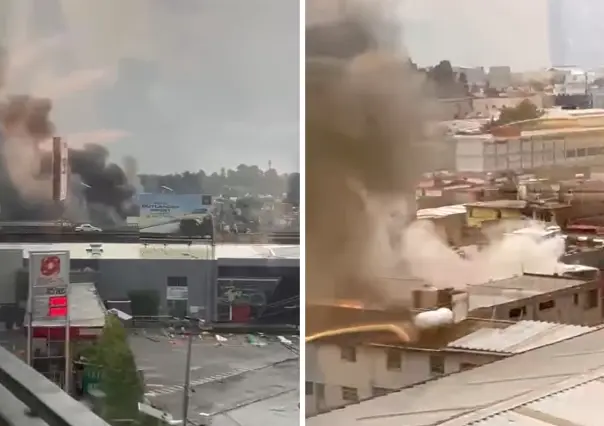 Se registra fuerte incendio en San Francisco Coaxusco, cerca de Toluca y Metepec, esto sabemos