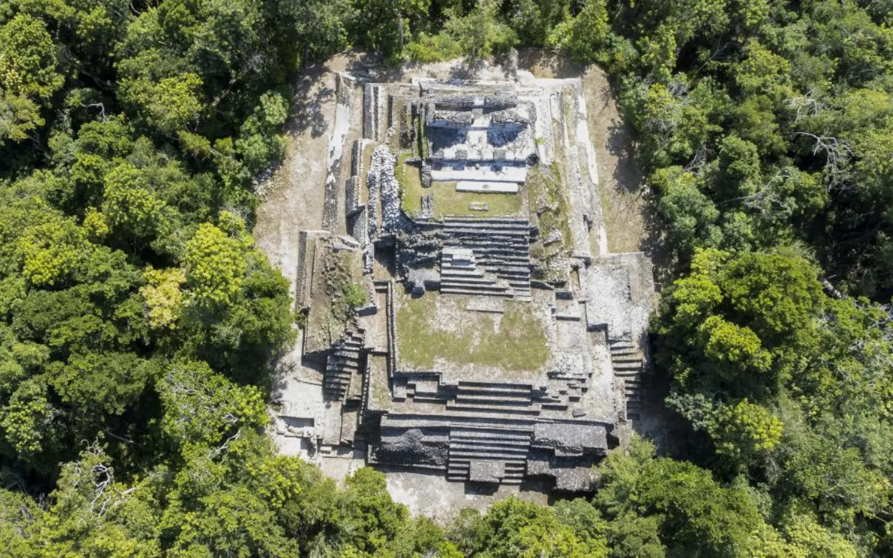 Zona arqueológica de Ichkabal. Foto: Instituto Nacional de Antropología e Historia