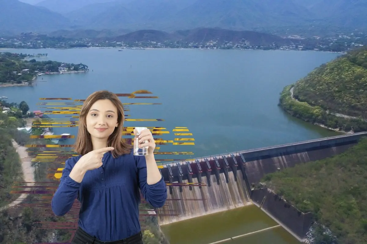 Niveles de las presas en Nuevo León muestran mejoría tras las lluvias de julio. Foto: Agua y Drenaje de Monterrey / CANVA