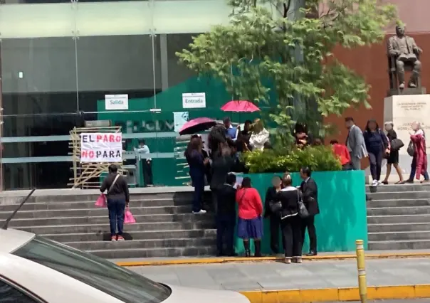 Permanece paro de labores y protestas en el PJCDMX: trabajadores exigen acuerdo oficial