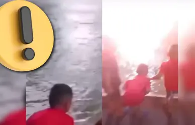Rayo impacta cerca de cuatro niños en parque de Monclova, Coahuila