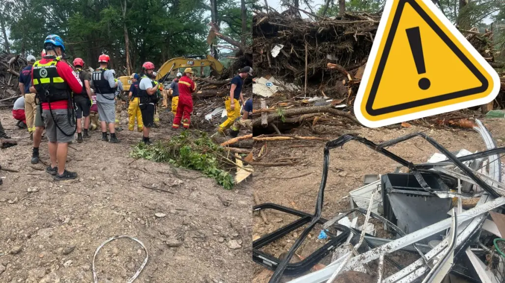 Rescatistas mexicanos cruzan la frontera para ayudar a texanos en desgracia