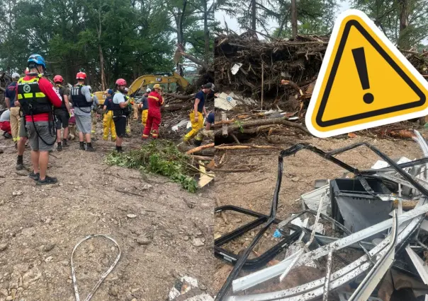 Rescatistas mexicanos cruzan la frontera para ayudar a texanos en desgracia
