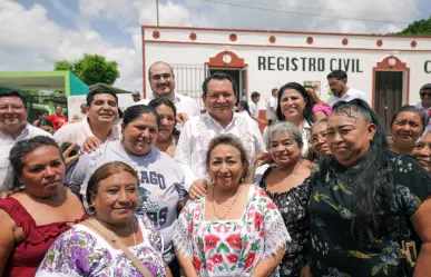 Gobierno de Yucatán reabre Registro Civil en Tahmek tras 12 años