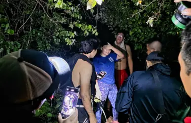 Protección Civil de Victoria ayuda a 3 jóvenes a bajar de la sierra a salvo