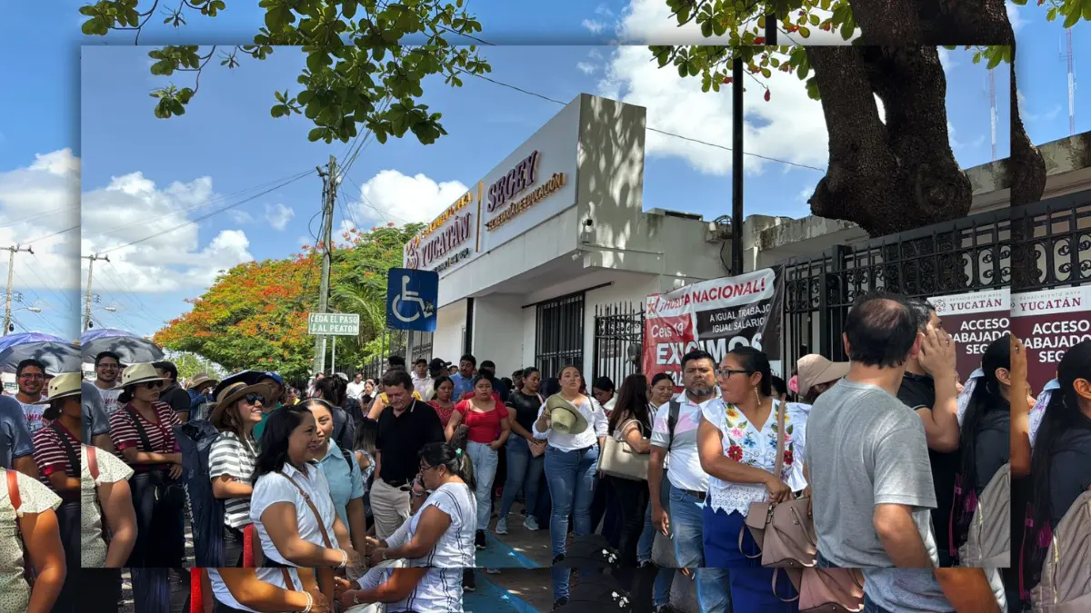 Los maestros de la CNTE levantaron su huelga en Yucatán el pasado 12 de junio Foto: Alexis Moreno