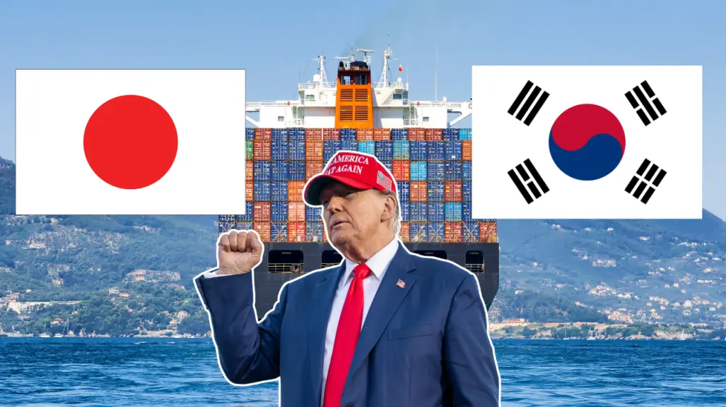 Aranceles del 25% para Japón y Corea del Sur: Trump afirma que ahora sí van los aranceles recíprocos