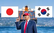 Aranceles del 25% para Japón y Corea del Sur: Trump afirma que ahora sí van los aranceles recíprocos