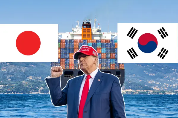 Aranceles del 25% para Japón y Corea del Sur: Trump afirma que ahora sí van los aranceles recíprocos