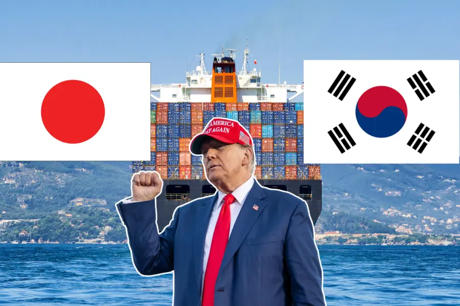Aranceles del 25% para Japón y Corea del Sur: Trump afirma que ahora sí van los aranceles recíprocos