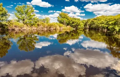 Este es el punto más caudaloso de un increíble río de Durango y está cerca de un famoso pueblo