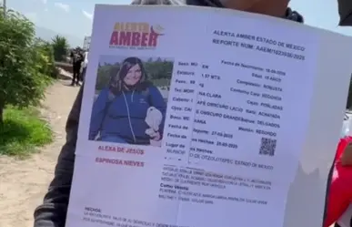 Familiares exigen encontrar a Alexa, desaparecida en Toluca: "No entendemos qué están esperando"