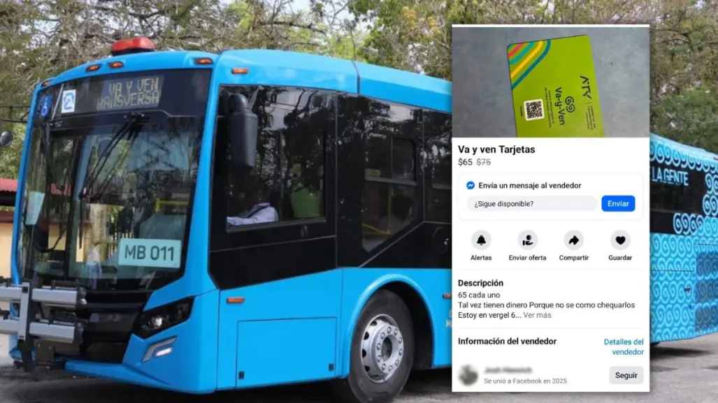La ATY detecta la venta ilegal de tarjetas inteligentes del  Va y Ven en redes sociales a un mayor precio