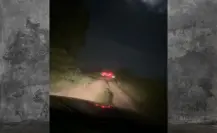 Brecha improvisada se convierte en ruta de escape tras bloqueo carretero en San Fernando