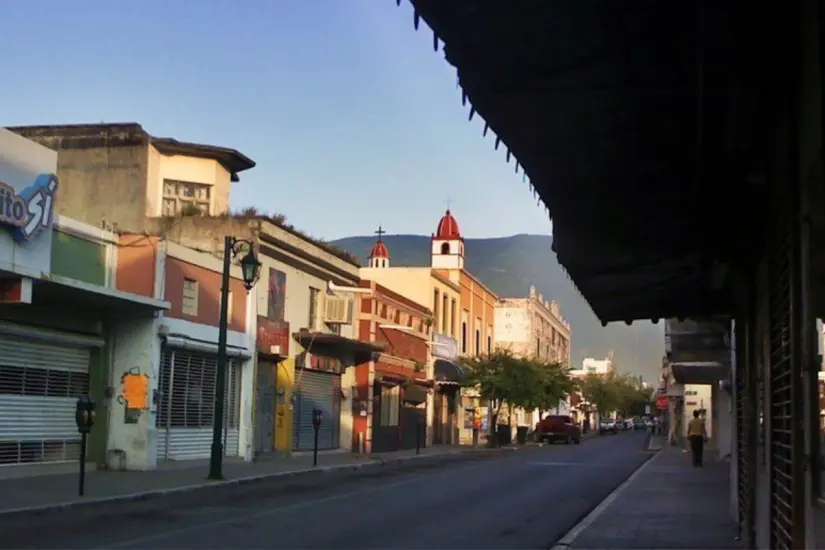 Calle Hidalgo en Ciudad Victoria. Foto: Ramón Sánchez