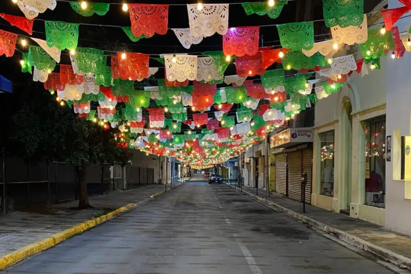 Calle Hidalgo en Ciudad Victoria. Foto: Ramón Sánchez