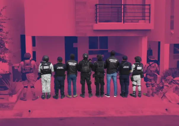 Catean casa en Escobedo y detienen a sujeto con drogas