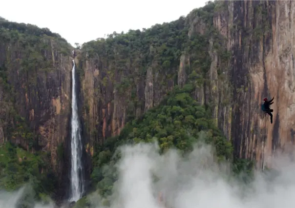 El paraíso escondido en Edomex donde despiertas entre cascadas, arroyos y acantilados de ensueño