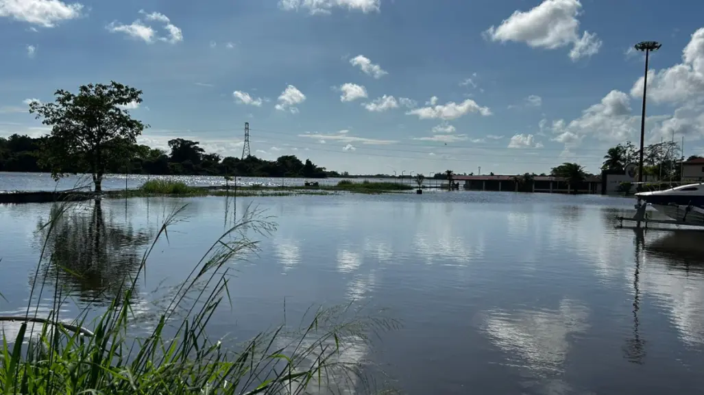 CONAGUA confirma descenso en los niveles del sistema lagunario del sur de Tamaulipas