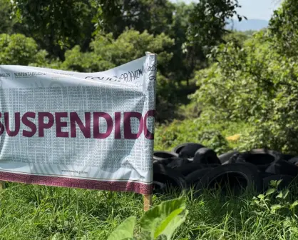 Descubren tiradero ilegal de llantas en zona protegida de Tepoztlán