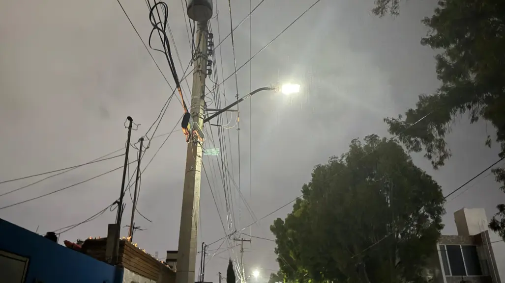 Así afectan las lluvias de Durango a sus luminarias, según Servicios Públicos