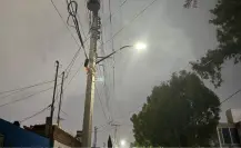 Así afectan las lluvias de Durango a sus luminarias, según Servicios Públicos