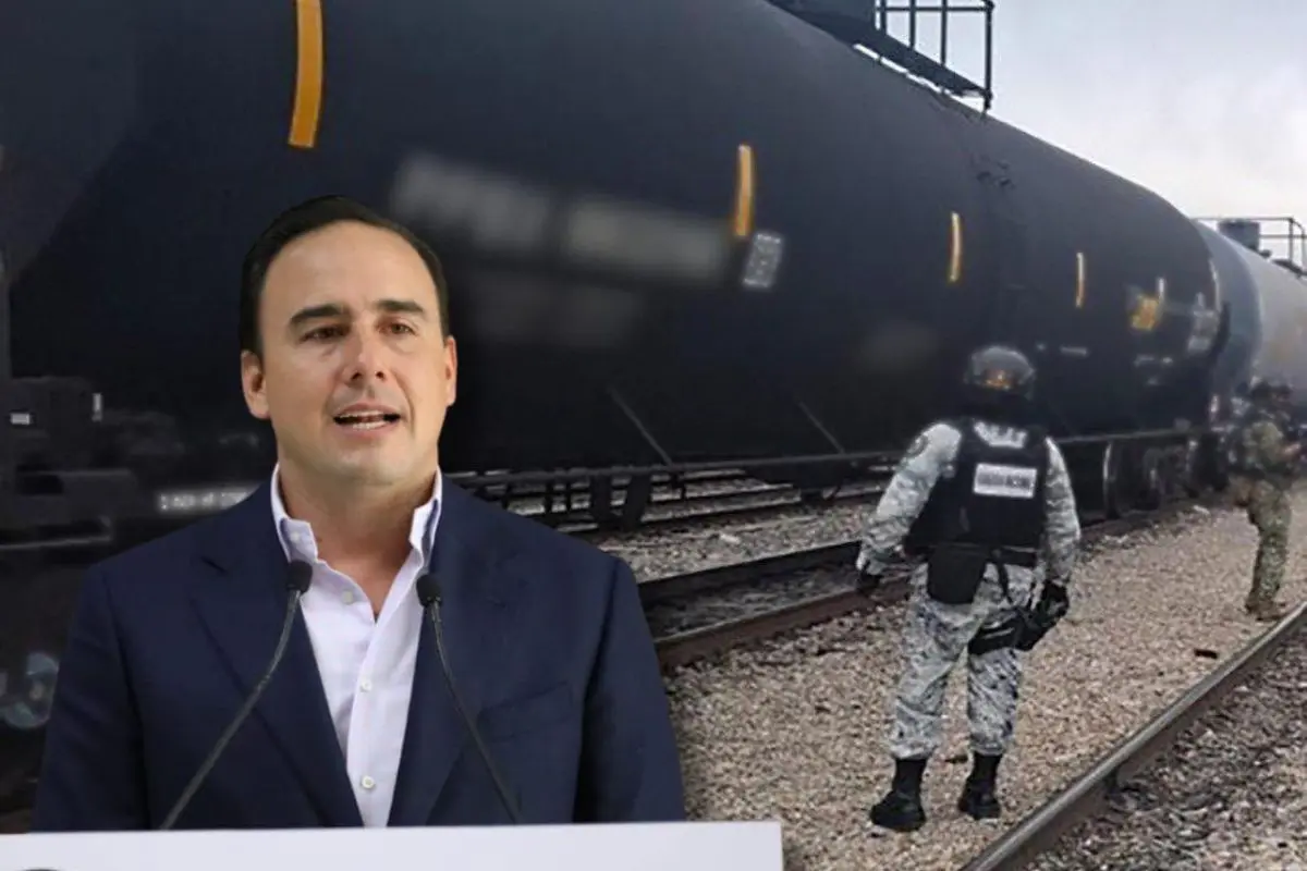 Manolo se pronuncia respecto al decomiso de hidrocarburos en Coahuila / Foto: Omar García Harfuch | Archivo POSTA MX | Canva
