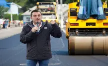 Manuel Guerra Cavazos saca del abandono vialidades con obras de pavimentación en García