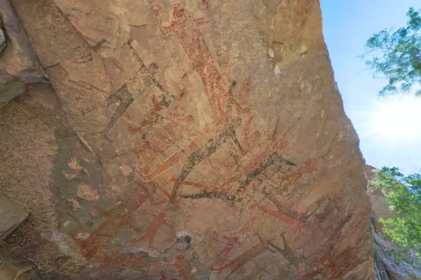 La cueva de San Borjita es el sitio que ha sido estudiado durante mucho tiempo en Baja California Sur. Foto: Instituto Sudcaliforniano de Cultura (ISC)
