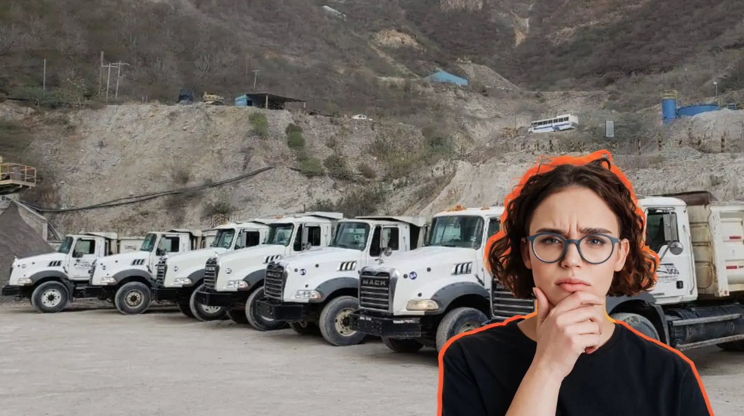 Esta empresa fue la que transportaba concentrado de oro y plata de la mina de Bacís. Foto: Fletes Durango.