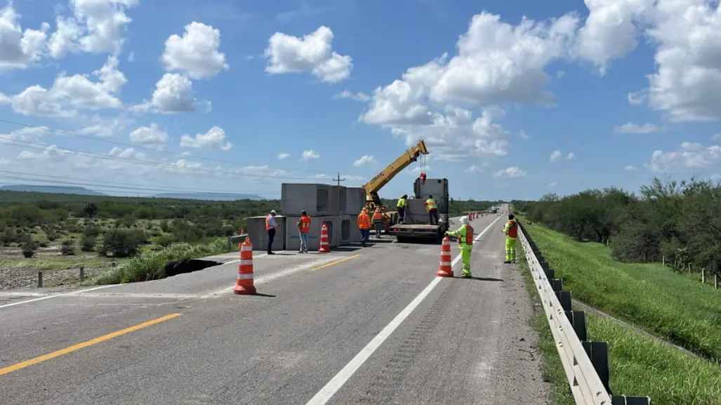 Esta es la inversión necesaria para reparar las carreteras dañadas tras las lluvias en Tamaulipas