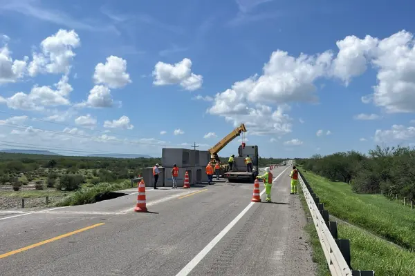 Esta es la inversión necesaria para reparar las carreteras dañadas tras las lluvias en Tamaulipas
