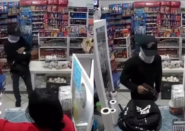 Se vuelve viral ladrón por robar sin balas a negocio de Cabo San Lucas