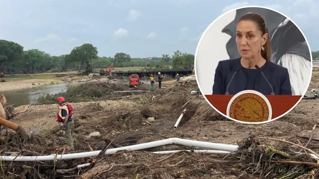 Honor a quien honor merece, así reconoció Claudia Sheinbaum a bomberos de Acuña por apoyo en Texas