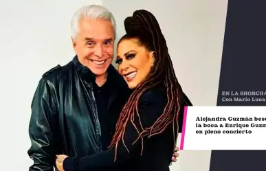 Alejandra Guzmán besó en la boca a Enrique Guzmán en pleno concierto; gesto divide opiniones