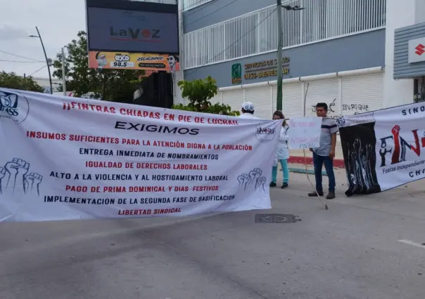 Sigue desabasto de insumos y medicinas, señalan trabajadores de IMSS-Bienestar de Chiapas