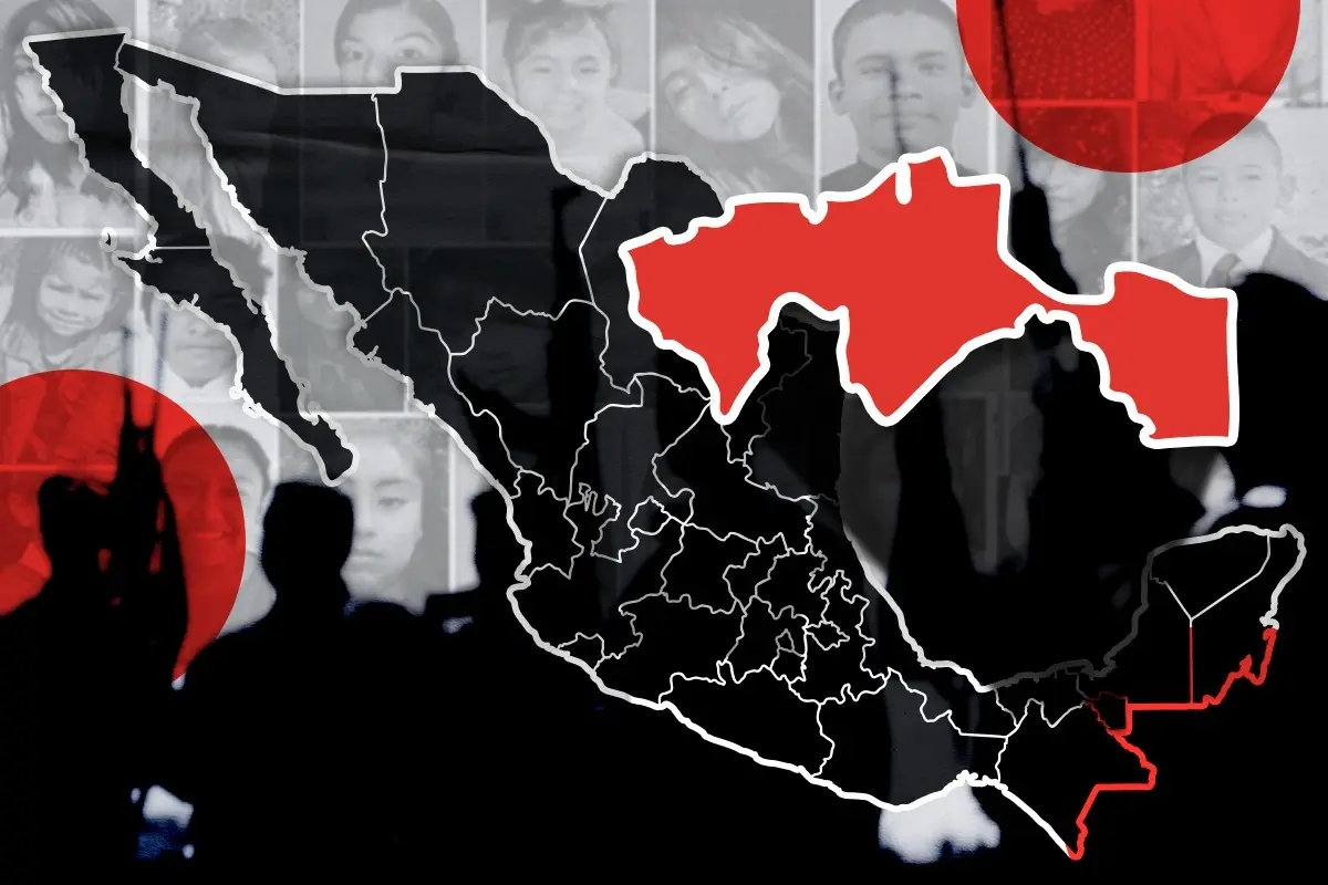 Mapa marcando al estado de Tabasco Foto: Canva