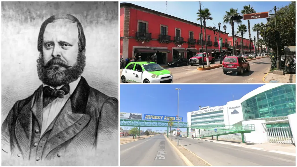 La calle de Durango cuyo nombre honra a un Gobernador que luchó contra el Ejército Francés