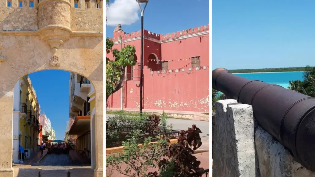3 impresionantes ejemplos de arquitectura militar en la Península de Yucatán